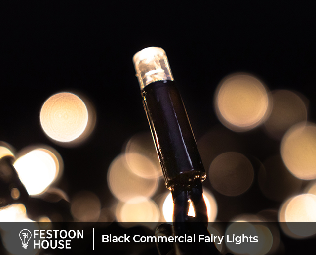 Black Commercial Fairy Lights 1