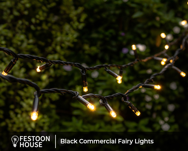 Black Commercial Fairy Lights 2