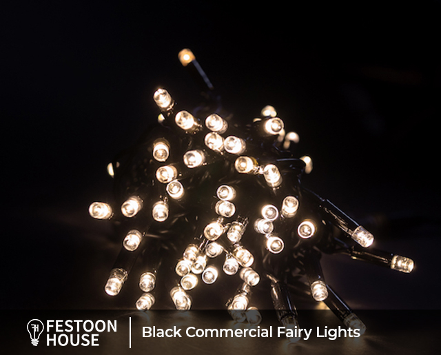 Black Commercial Fairy Lights 4