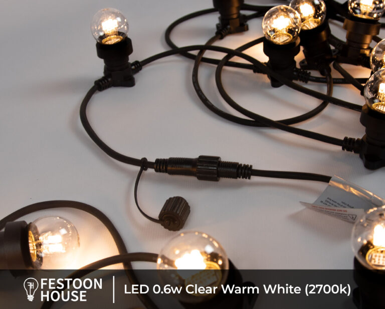 LED 0.6w Clear Warm White (2700k) 3