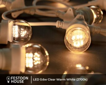 LED 0.6w Clear Warm White 2700k white 2 min scaled min