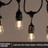 LED 2w S14 Clear Warm White 2700k 5