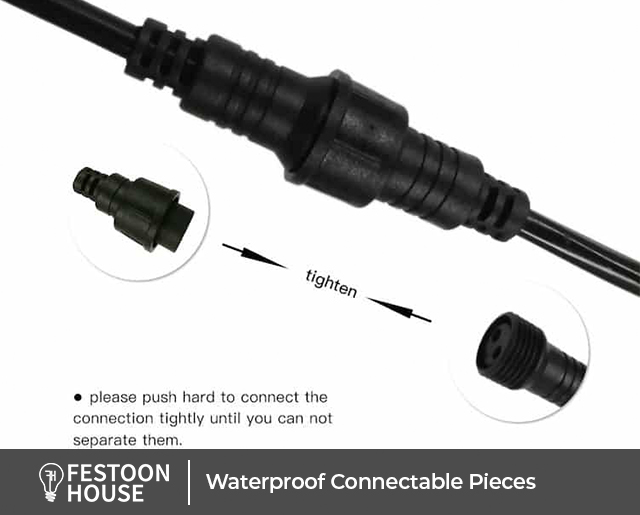 Waterproof Connectable Pieces