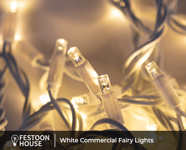 White Commercial Fairy Lights 8