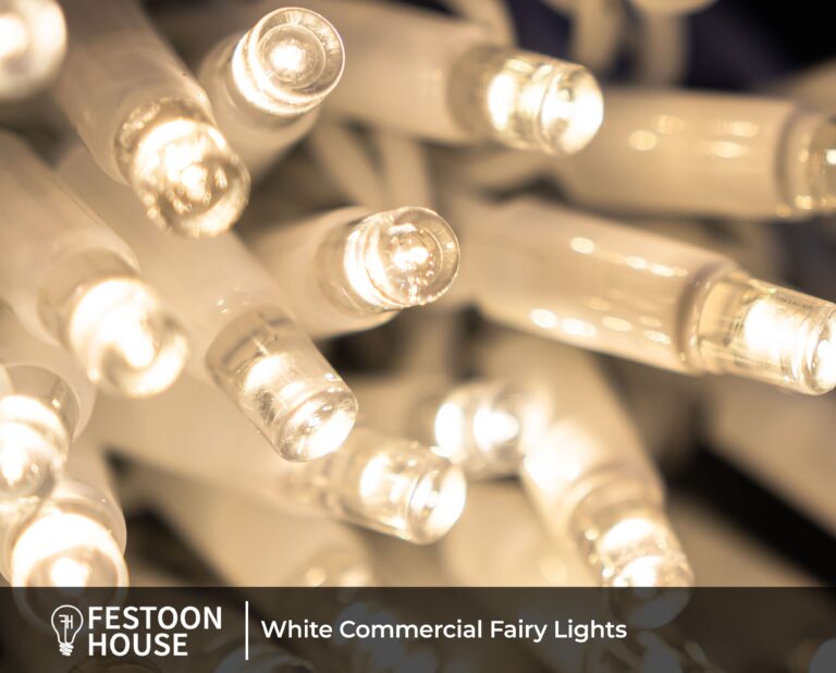 White Commercial Fairy Lights 2 min
