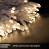 White Commercial Fairy Lights 4 min