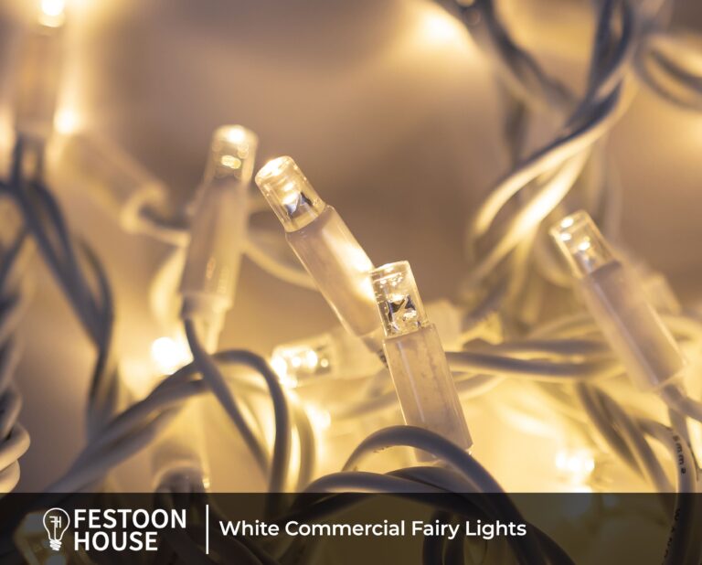 White Commercial Fairy Lights 5 min