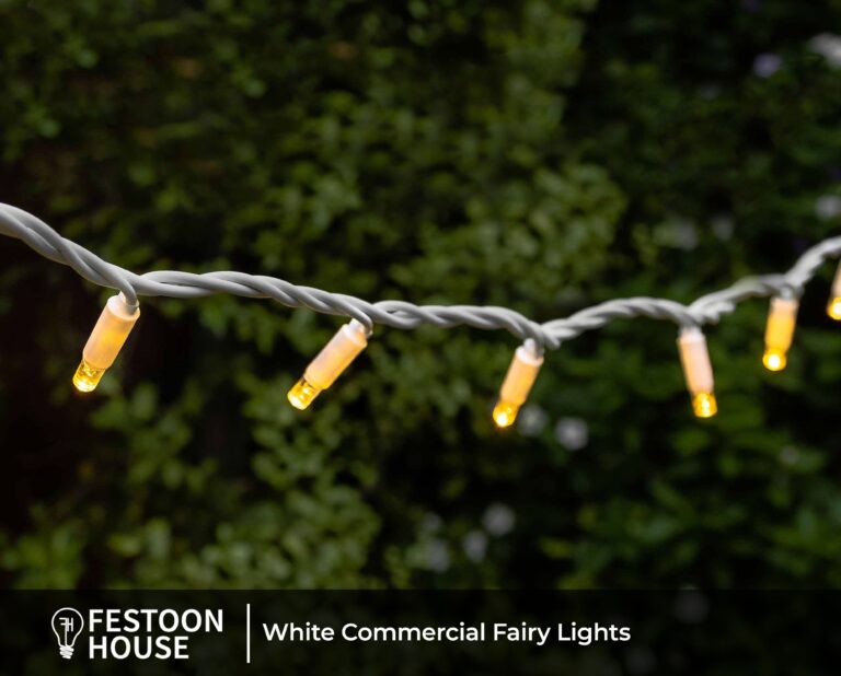 White Commercial Fairy Lights 6 min