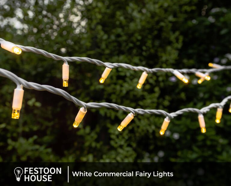 White Commercial Fairy Lights 7 min
