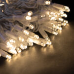 LED fairy lights white cable
