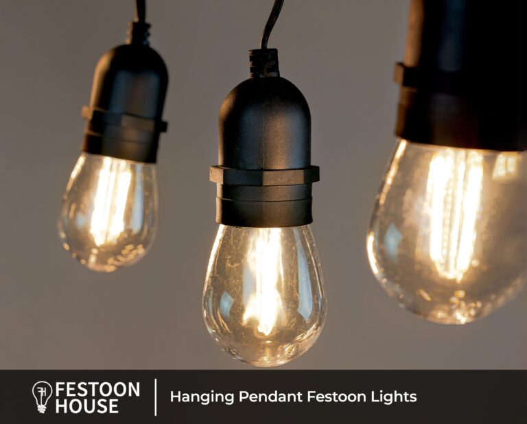 Hanging Pendant Festoon Lights 3 min
