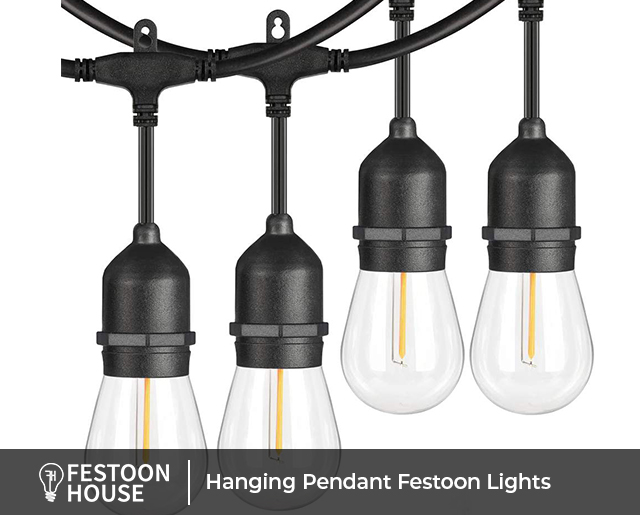 Hanging Pendant Festoon Lights 6