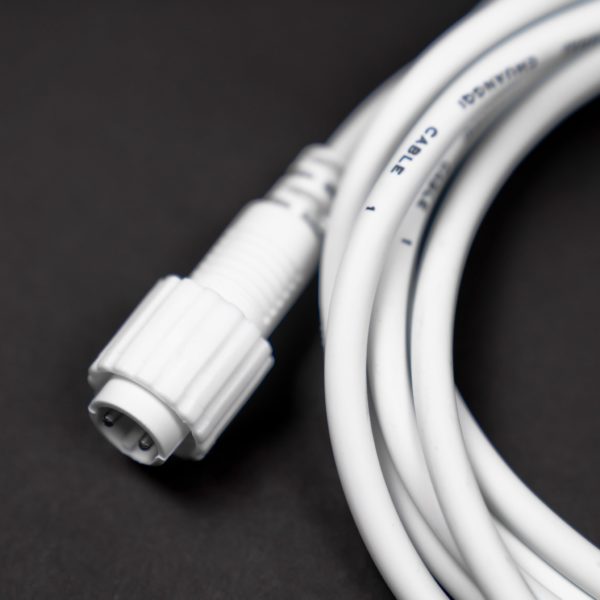 connectable white led extension cable