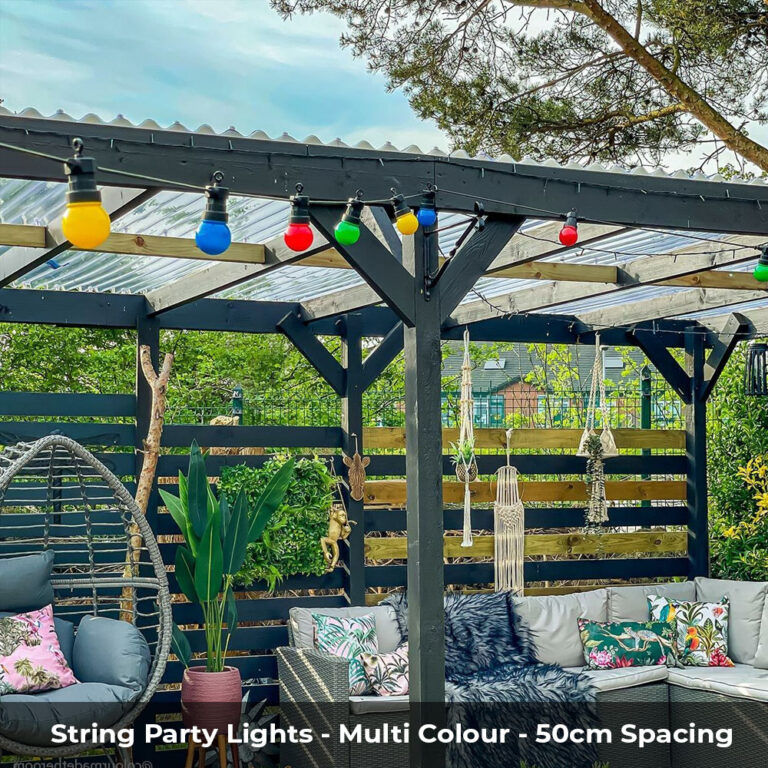 String Party Lights Multi Colour 50cm Spacing 1 1