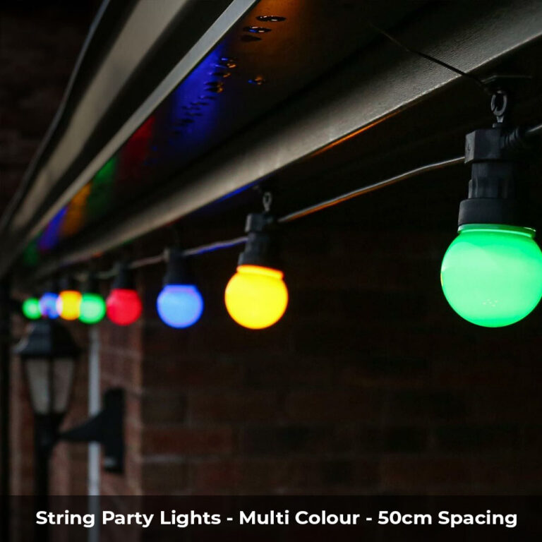 String Party Lights Multi Colour 50cm Spacing 7