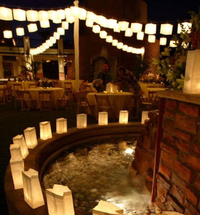 Paper Bag Luminaries | Brilliant Patio Lighting Ideas for a Party-Ready Backyard