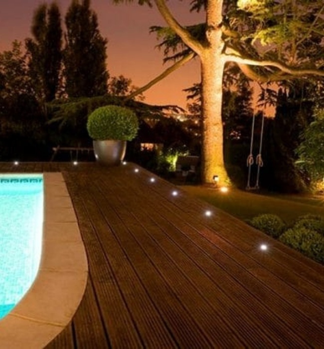 Poolside Lighting Patio Lighting Ideas 2