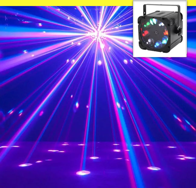 Sound Activated Strobe Lights | 11 Amazing Indoor Party Lighting Ideas That Are Easy To Follow