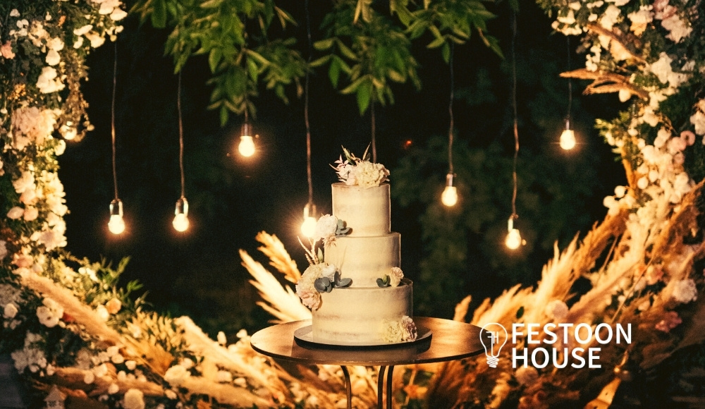 Feature Image | 21 Stunning Wedding Lighting Ideas Using Festoon And Fairy Lights