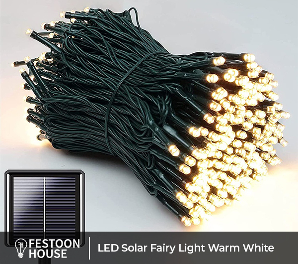 LED Solar Fairy Light Warm White