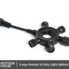 5 way Festoon Fairy Light Splitter 1