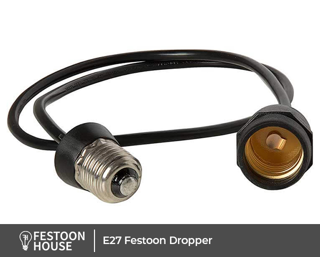 E27 Festoon Dropper