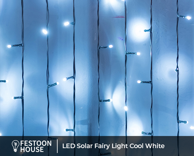 LED Solar Fairy Light Cool White 5