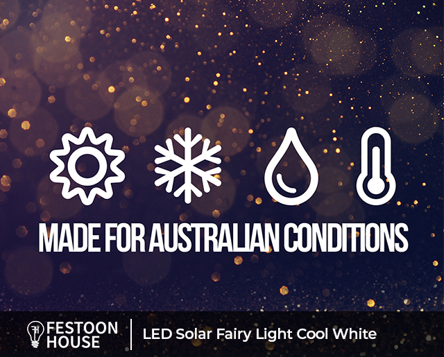 LED Solar Fairy Light Cool White 7