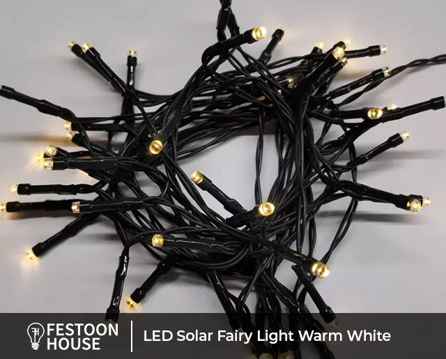 LED Solar Fairy Light Warm White 5