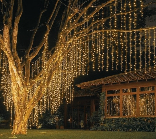 drapped lighting design how to put fairy lights on a tree